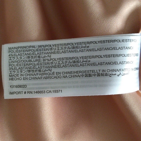 Keepsake Small Butterfly Off Shoulder Blush Pink Textured Mini Dress w/ Pockets - Picture 12 of 15